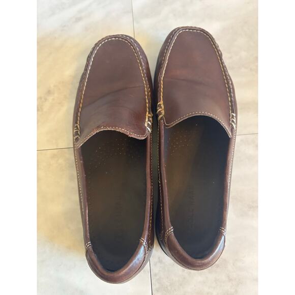 Cole Haan Mens Keating Venetian II Brown Leather Slip On Loafers C11404 10.5 main image 2
